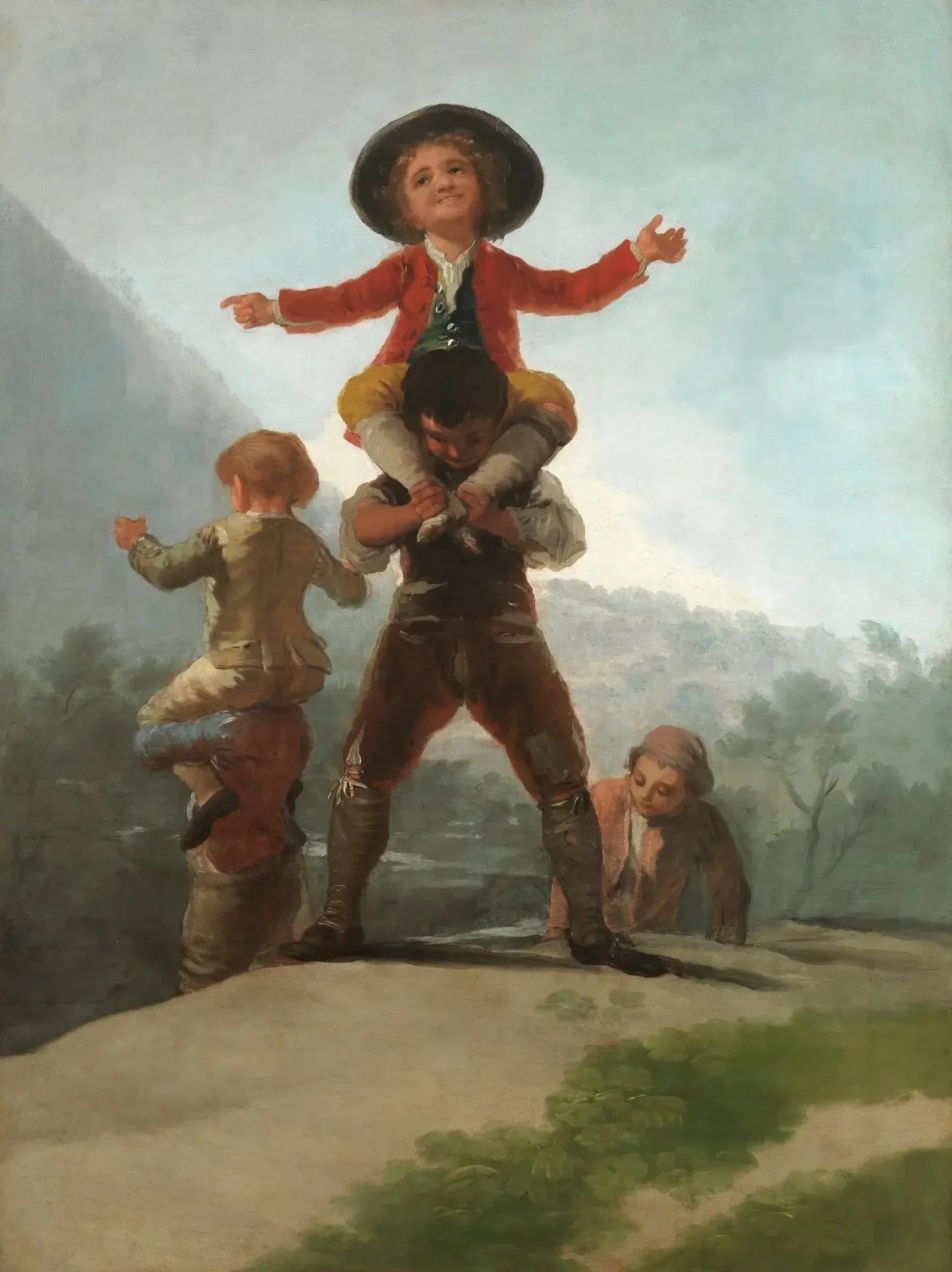 Las Gigantillas - Francisco de Goya image 1 tableau peint à l’huile sur toile