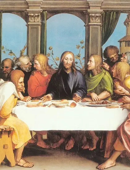 Last Supper - Hans Holbein le Jeune image 1 copie de tableau peinte à la main