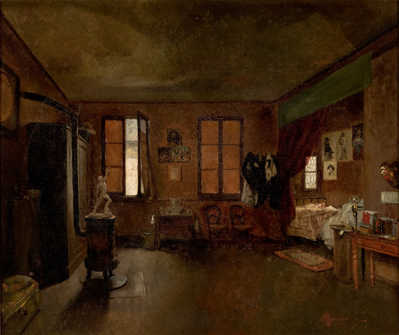 L’Atelier de l’artiste - José Ferraz de Almeida Júnior