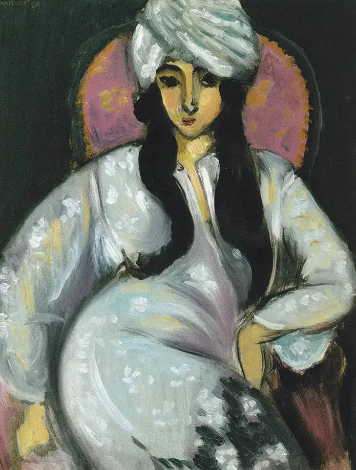 Laurette au turban blanc - Henri Matisse
