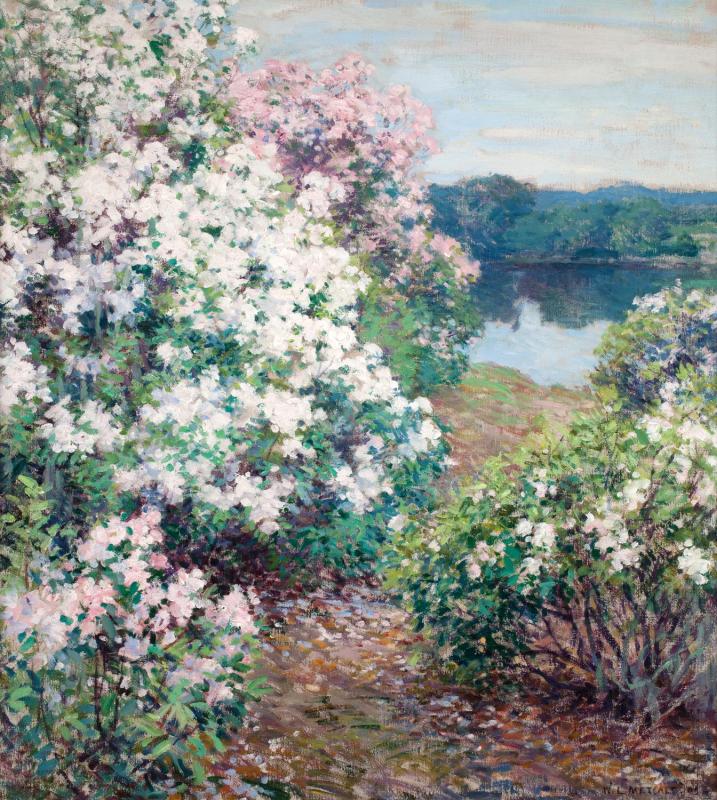 Laurier des montagnes - Willard Metcalf image 1 copie de tableau peinte à la main