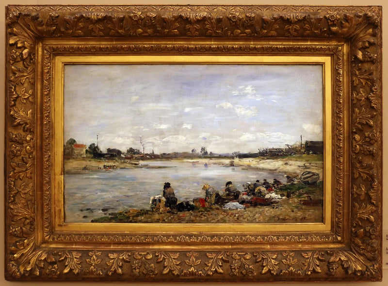 Lavage - Eugène Boudin