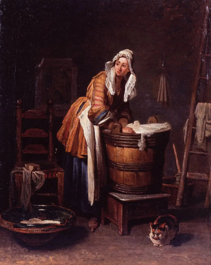 Laveuse - Jean Siméon Chardin