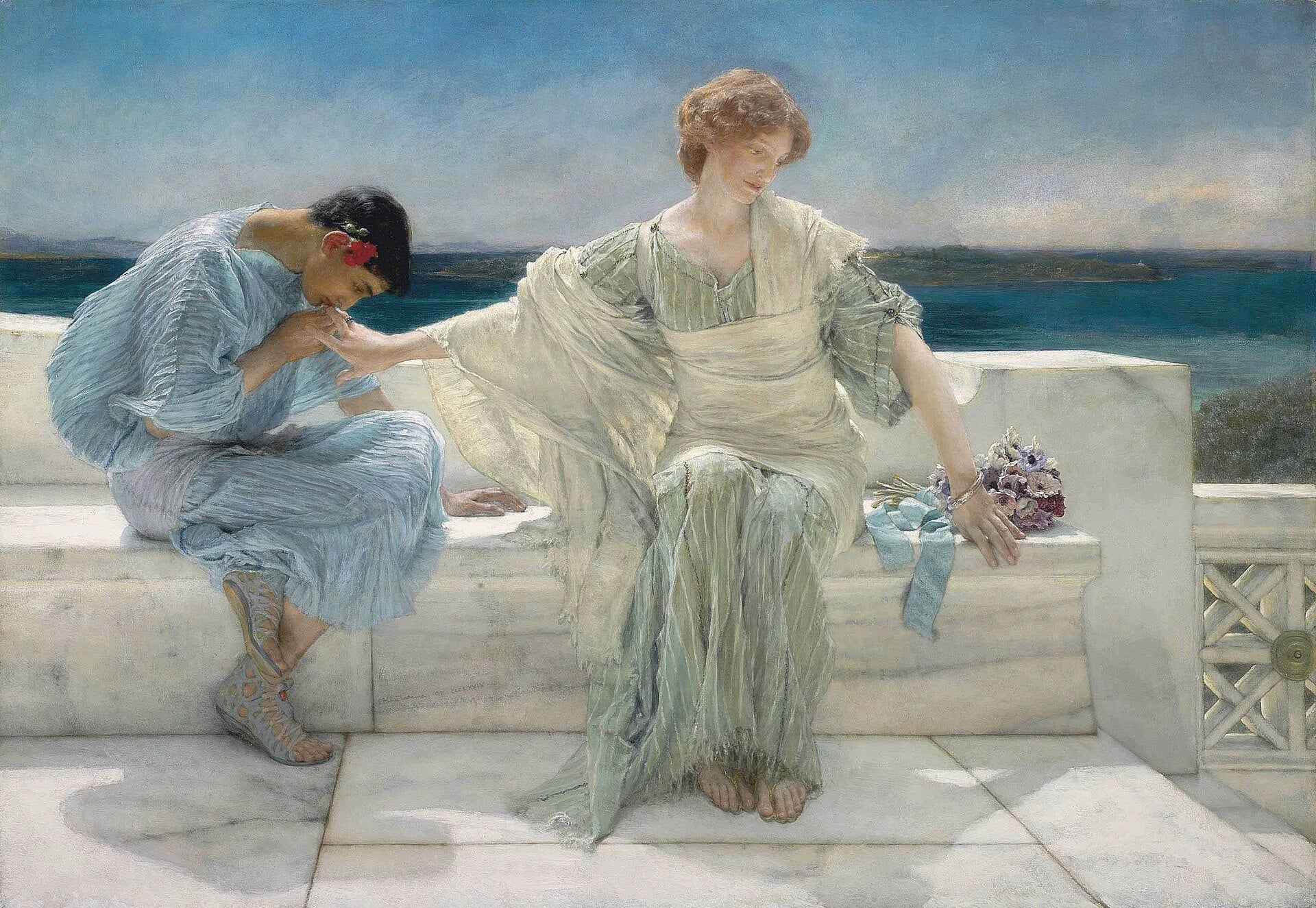 Ask Me No More - Lawrence Alma-Tadema