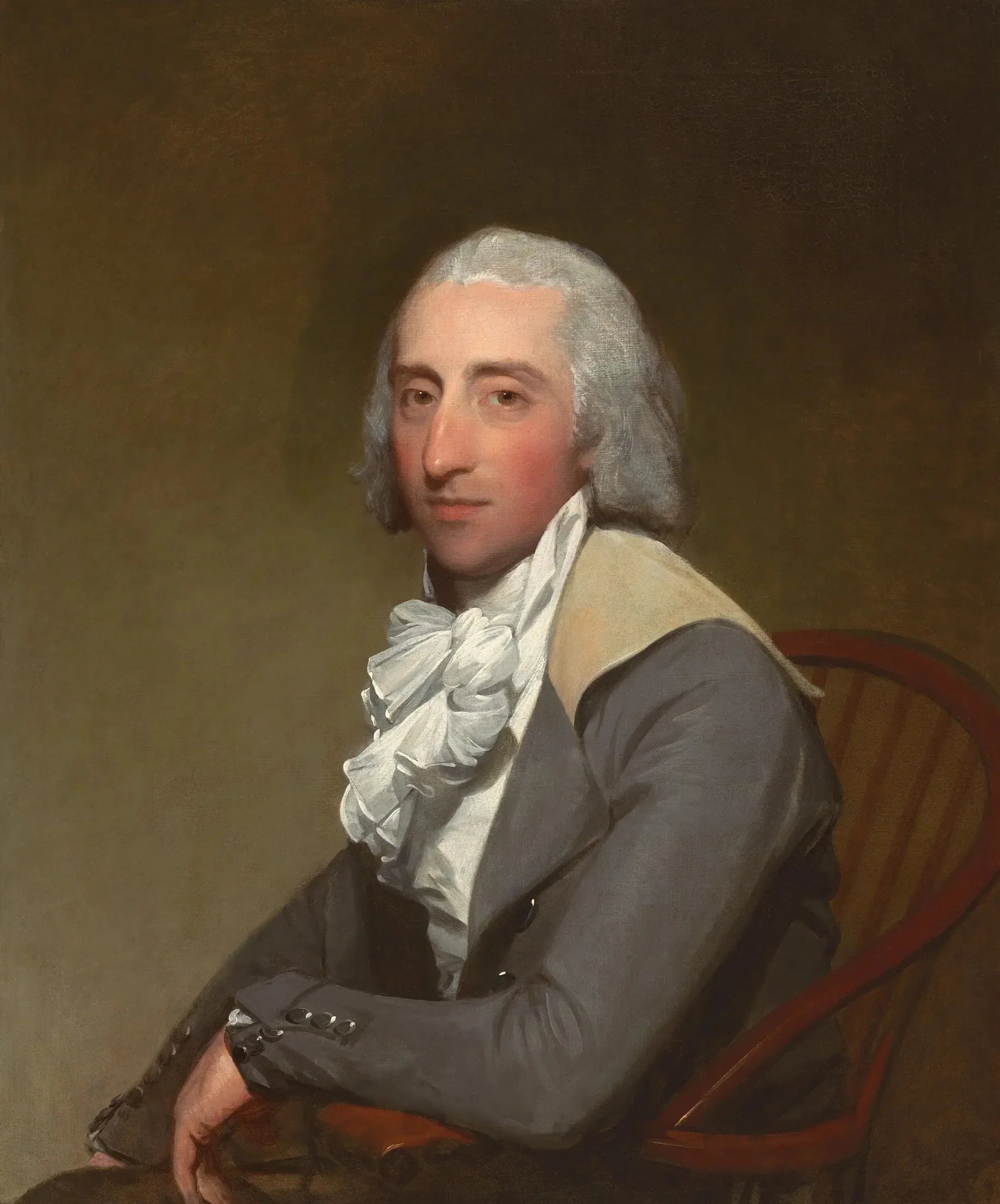 Lawrence Reid Yates - Gilbert Stuart image 1 reproduction de peinture à l’huile