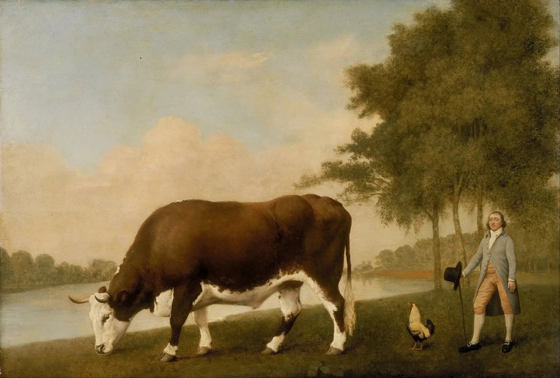 Le bœuf du Lincolnshire - George Stubbs image 1 reproduction de peinture à l’huile