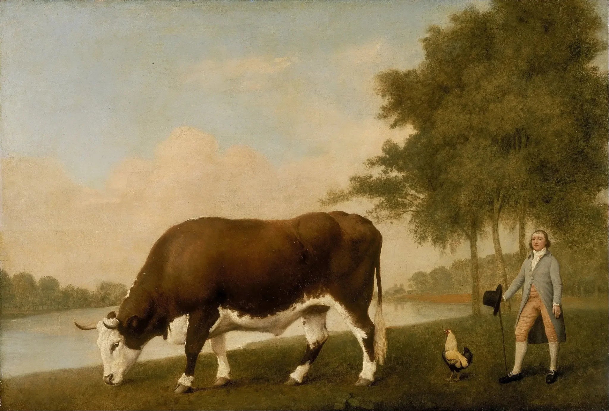 Le bœuf du Lincolnshire - George Stubbs image 1 reproduction de peinture à l’huile