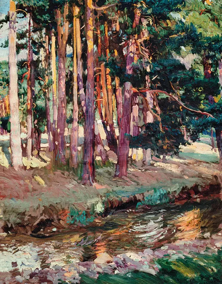 Le Bain de la reine, Valsaín - Joaquín Sorolla