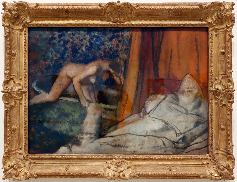 Le bain - Edgar Degas