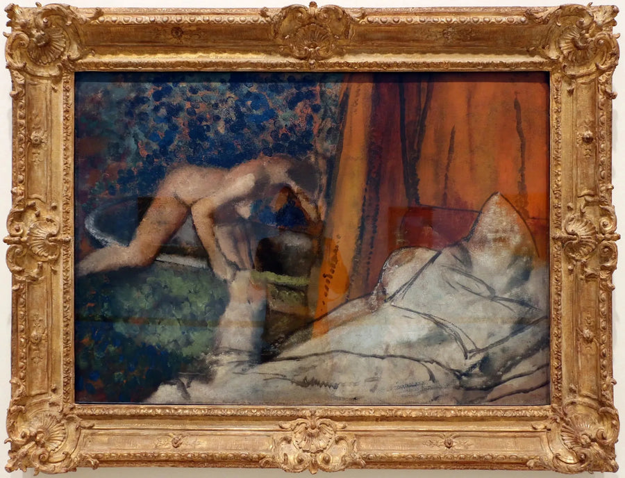 Le bain - Edgar Degas