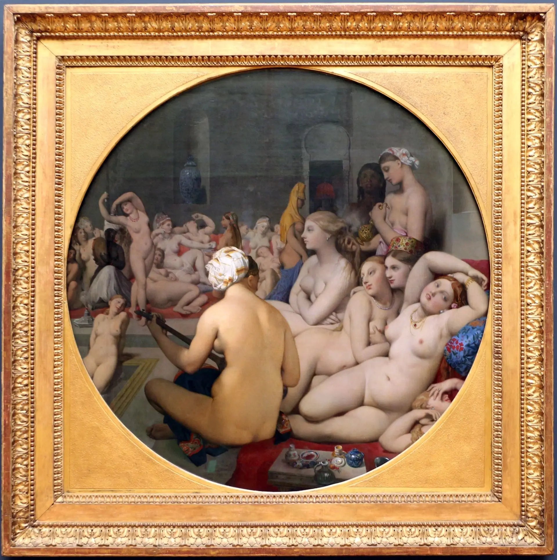 Le Bain turc - Jean-Auguste-Dominique Ingres image 2 reproduction réalisée par Alpha Reproduction