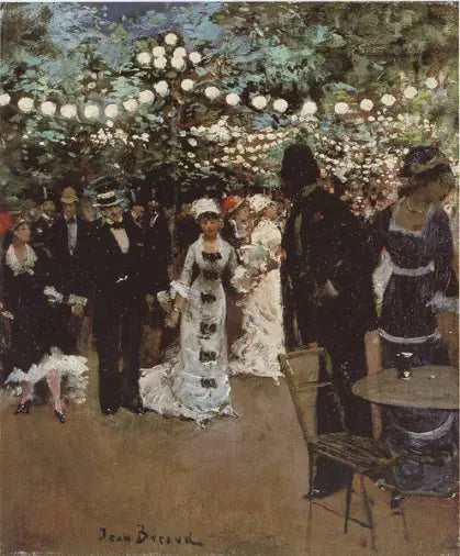 Le Bal du Moulin-Rouge - Jean Béraud image 1 tableau peint à l’huile sur toile