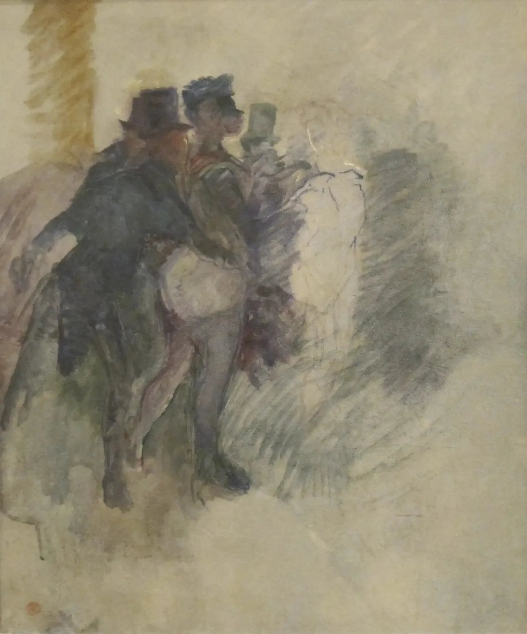 Le Bal Masqué à l'Elysée Montmartre - Henri de Toulouse-Lautrec image 1 copie peinte à la main à l’huile