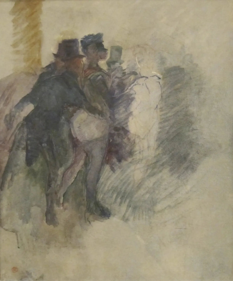 Le Bal Masqué à l'Elysée Montmartre - Henri de Toulouse-Lautrec