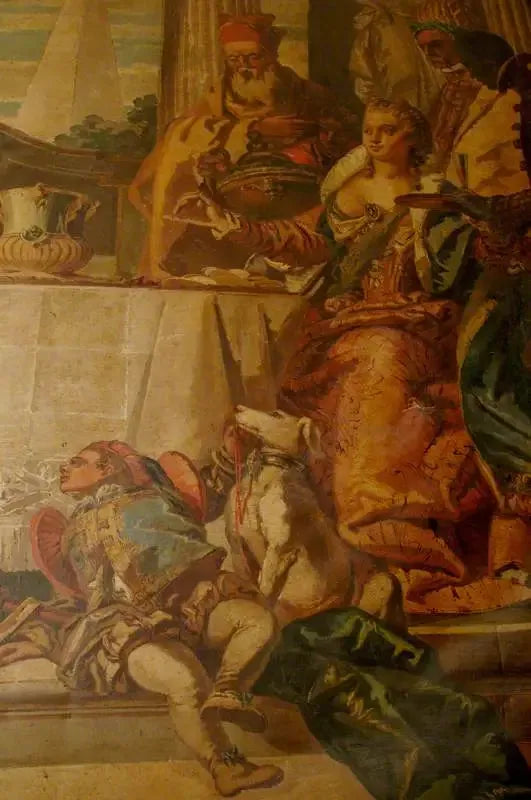 Le Banquet de Cléopâtre (détail) - Giovanni Battista Tiepolo