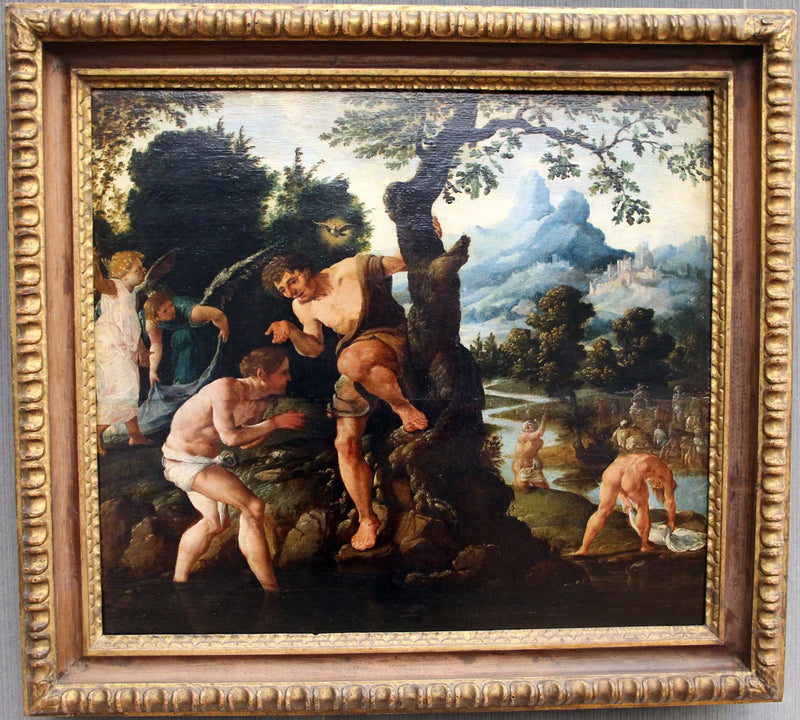 Le Baptême du Christ - Maarten van Heemskerck