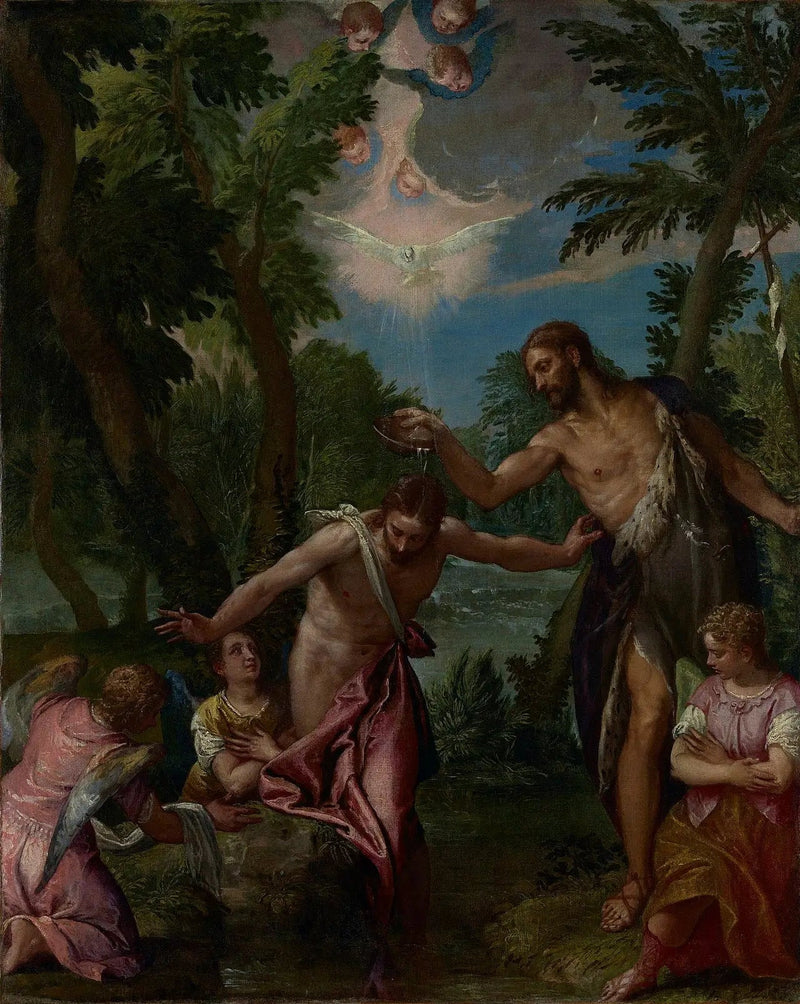 Le Baptême du Christ - Paul Véronèse
