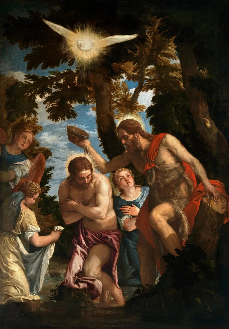 Le baptême du Christ - Paul Véronèse