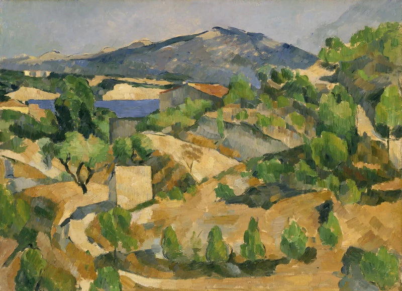 Le Barrage de François Zola - Paul Cézanne