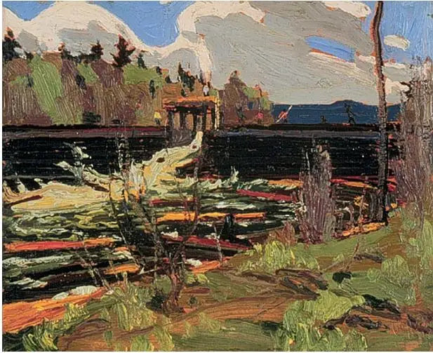 Le barrage du lac Tea - Tom Thomson