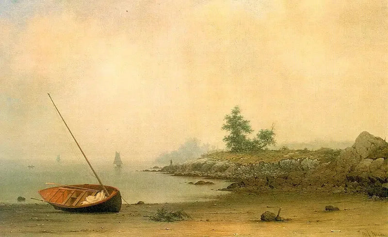 Le bateau échoué - Martin Johnson Heade