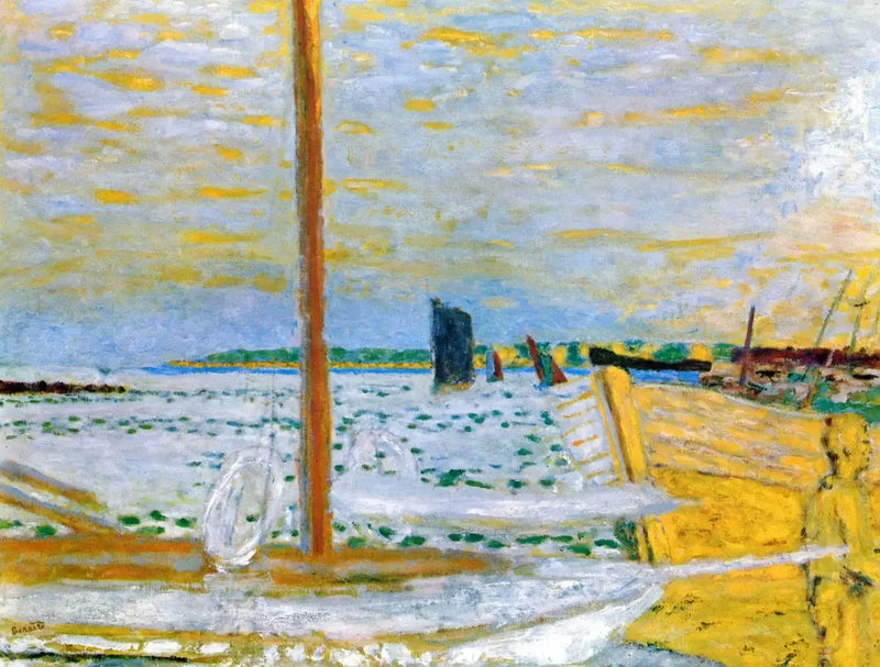 Le Bateau jaune - Pierre Bonnard