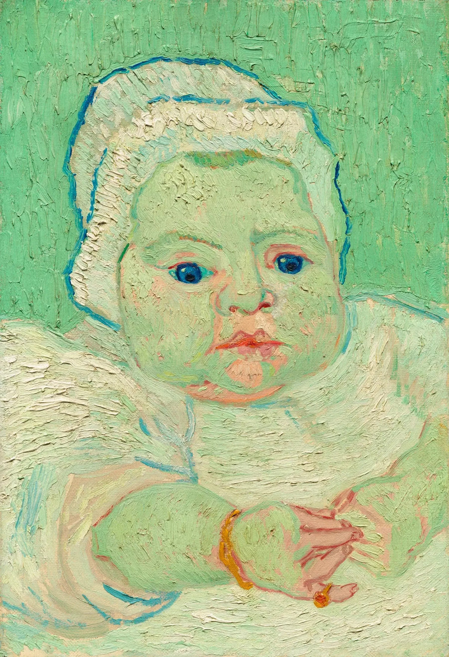 Le Bébé Marcelle Roulin. - Vincent van Gogh