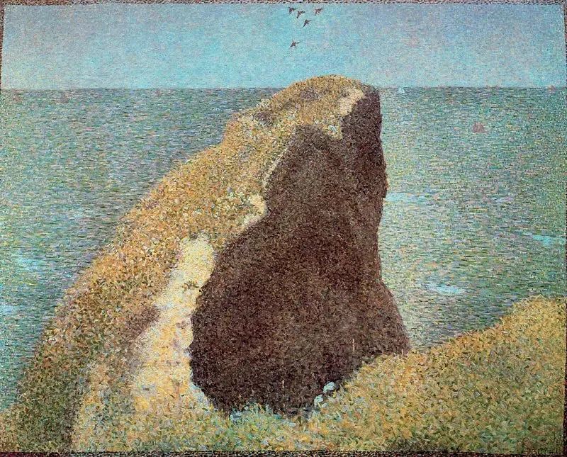 Le Bec du Hoc, Grandcamp - Georges Seurat