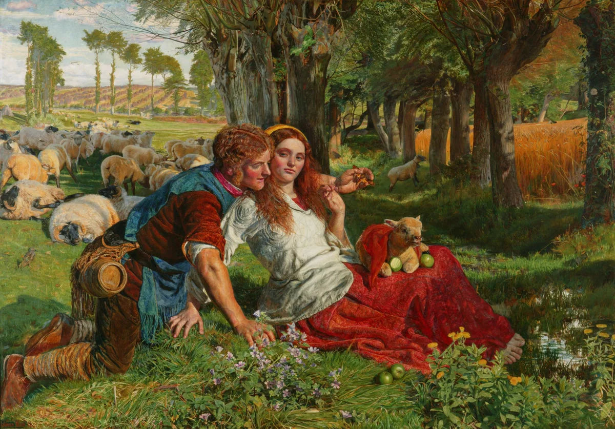 Le Berger mercenaire - William Holman Hunt image 1 reproduction réalisée par Alpha Reproduction