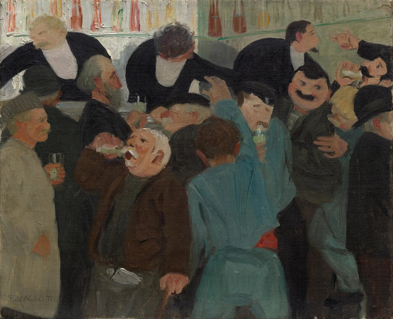 Le Bistro - Félix Vallotton