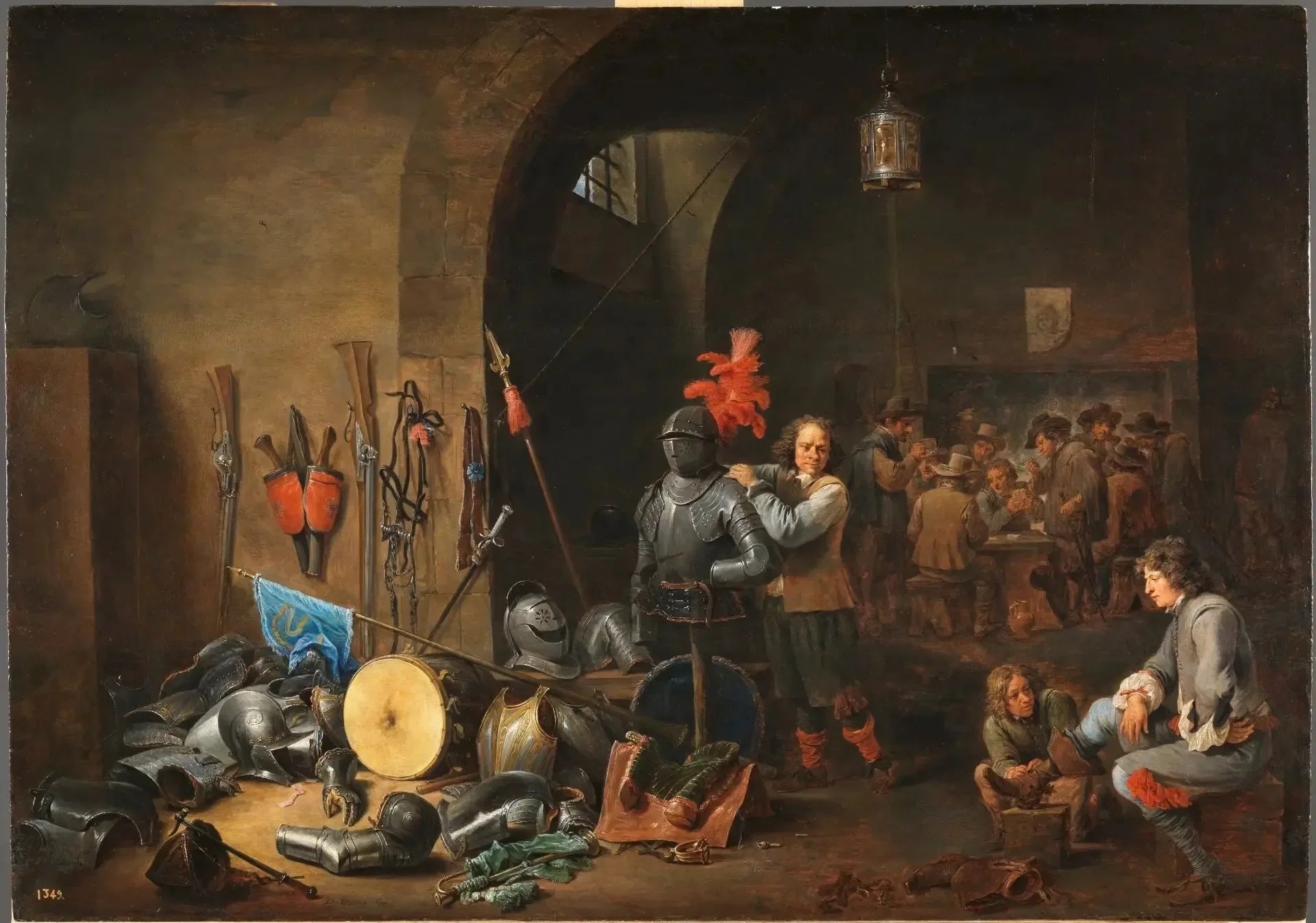 Le Bivouac - David Teniers le Jeune image 1 copie peinte à la main à l’huile