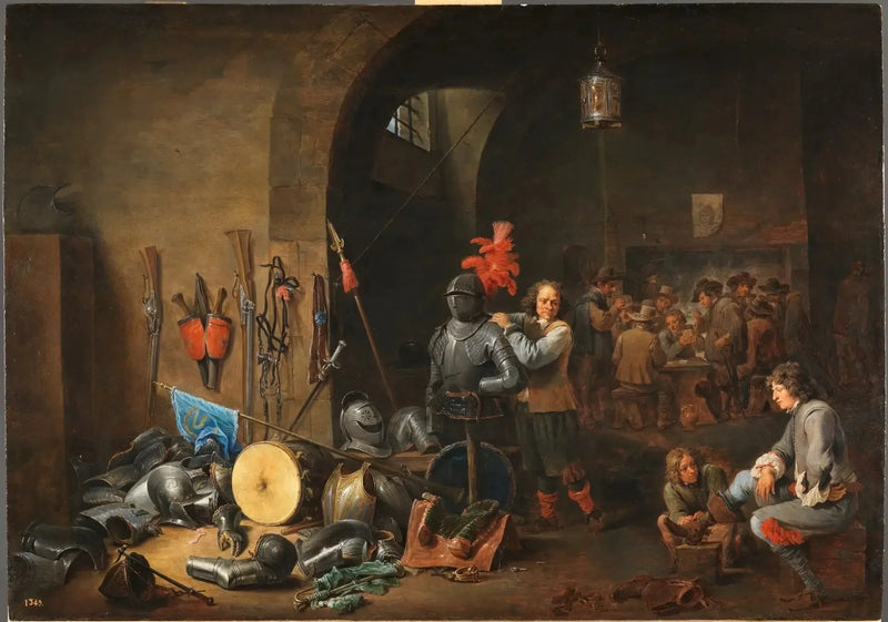 Le Bivouac - David Teniers le Jeune