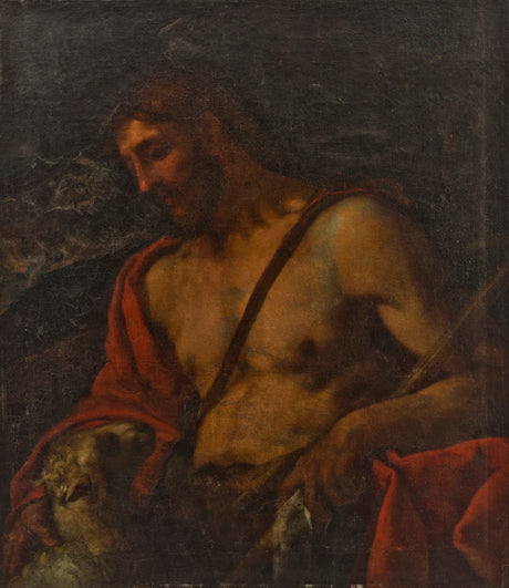 Le bon berger - Luca Giordano image 1 reproduction de peinture à l’huile