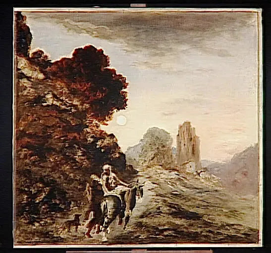 Le Bon Samaritain - Gustave Moreau image 1 tableau peint à l’huile sur toile