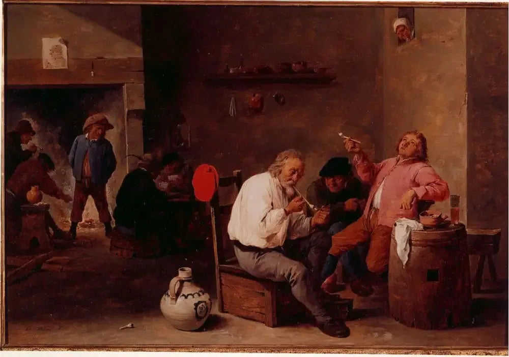 Le Bonnet Rouge - David Teniers le Jeune image 1 tableau peint à l’huile sur toile
