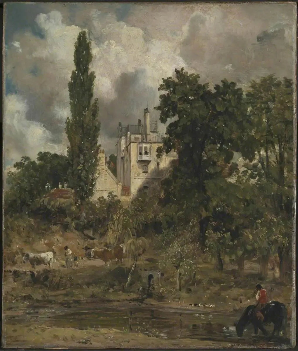 Le Bosquet, Hampstead - John Constable image 1 reproduction de peinture à l’huile