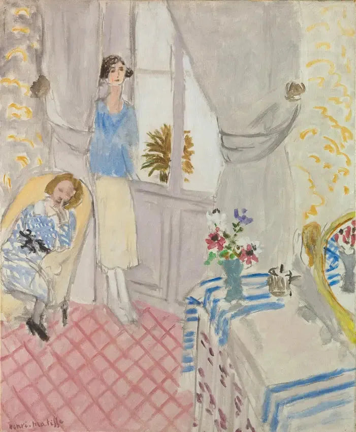 Le Boudoir - Henri Matisse image 1 reproduction de peinture à l’huile