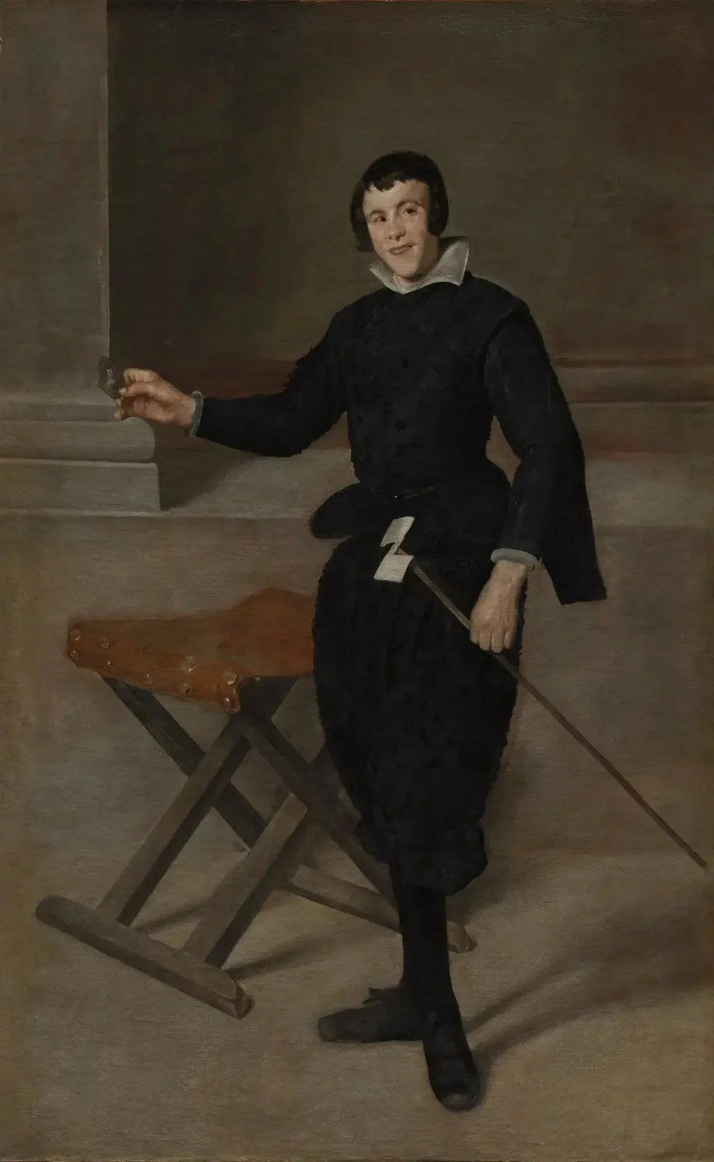 Le Bouffon Calabacillas - Diego Velázquez image 1 reproduction d’œuvre d’art à l’huile