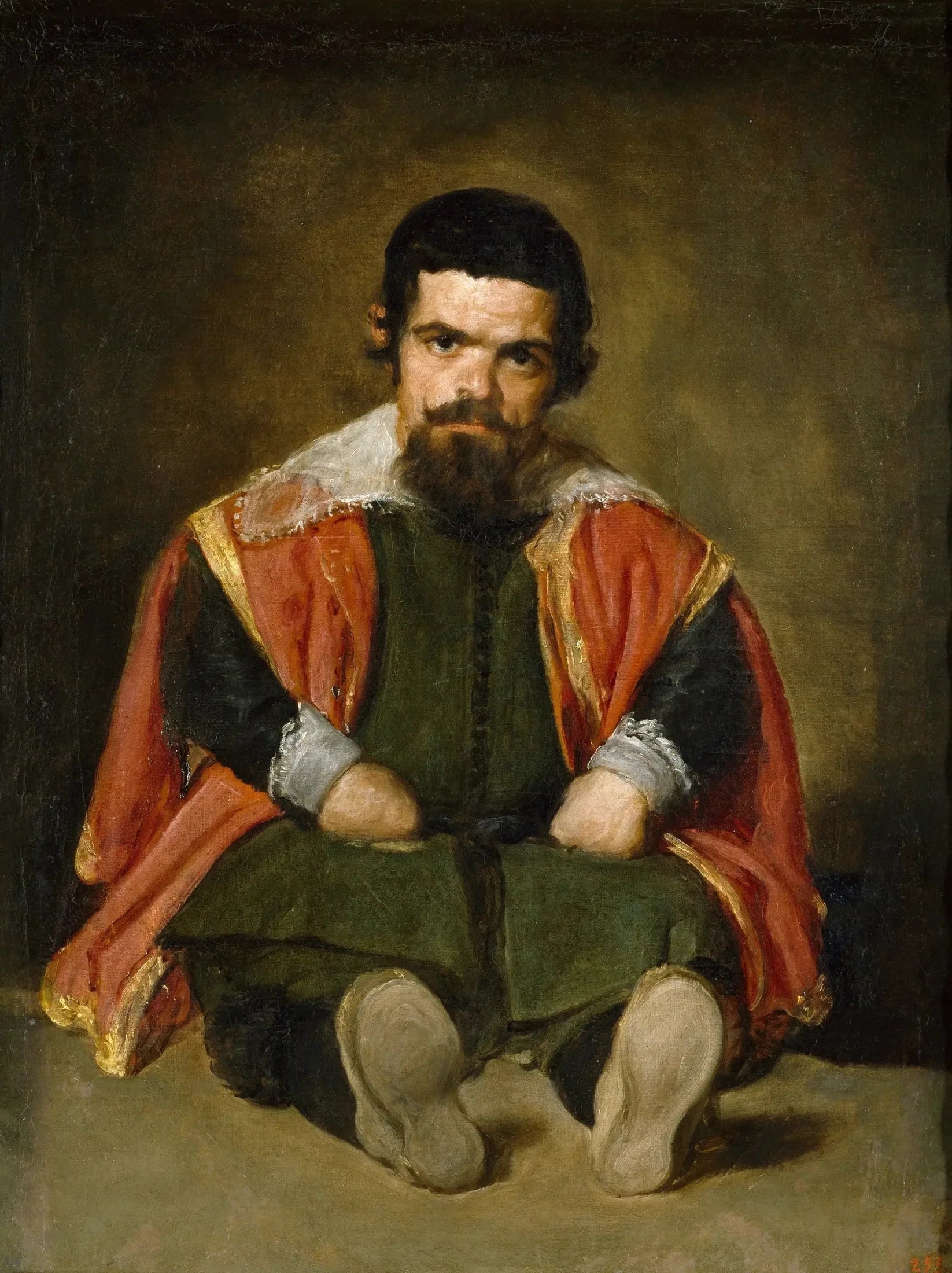 Le boufón le Primo - Diego Velázquez image 1 reproduction artisanale de tableau