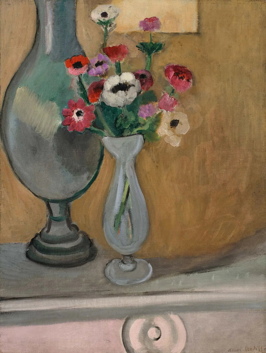 Le Bouquet d'anémones - Henri Matisse