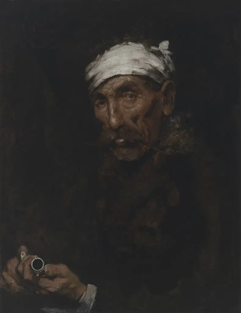 Le braconnier blessé - William Merritt Chase image 1 reproduction d’œuvre d’art à l’huile