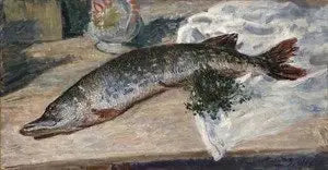 Le Brochet - Alfred Sisley image 1 tableau peint à l’huile sur toile