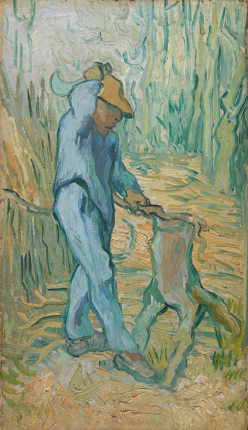 Le Bûcheron (d'après Millet) - Vincent van Gogh