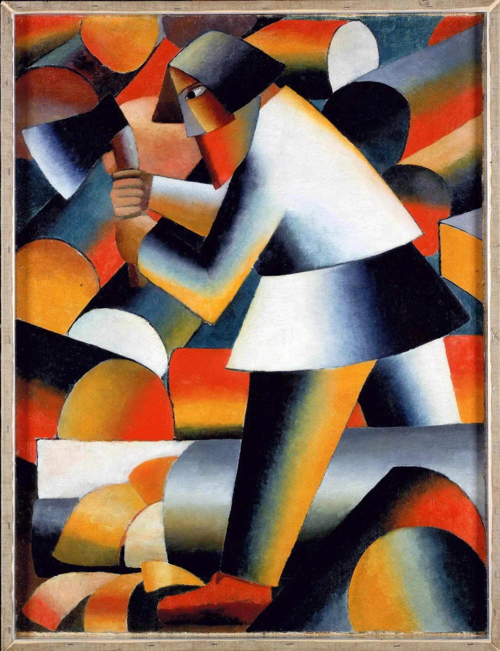 Le Bûcheron - Kazimir Malevich image 1 reproduction d’œuvre d’art à l’huile