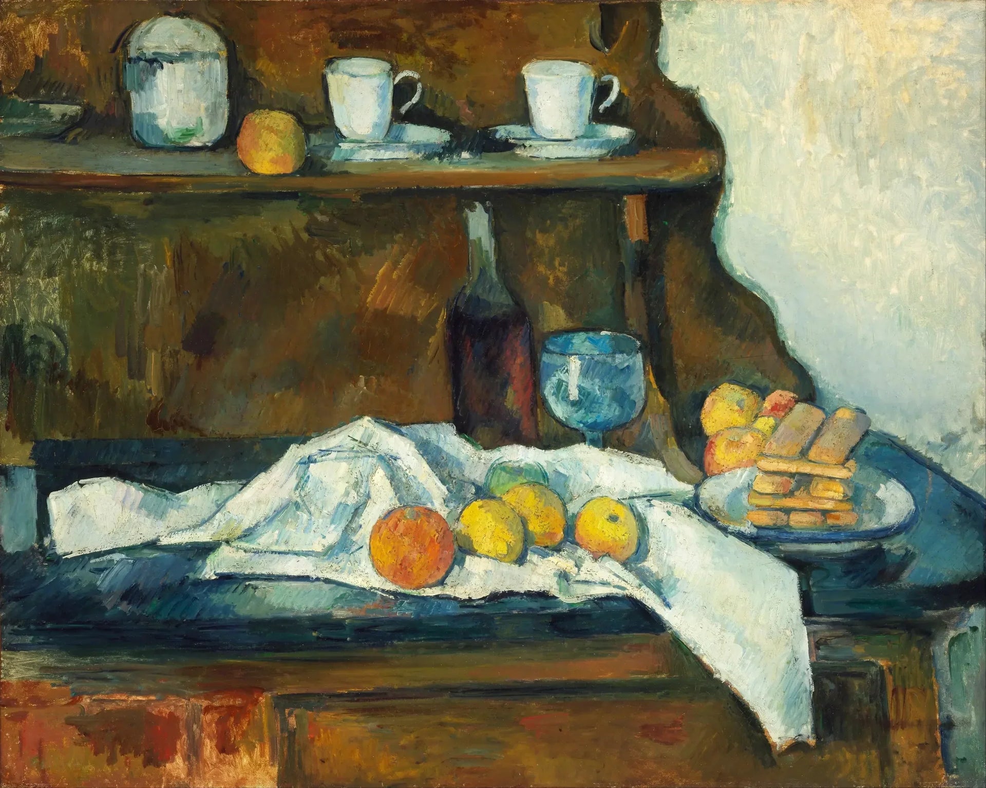 Le Buffet - Paul Cézanne image 1 copie peinte à la main à l’huile