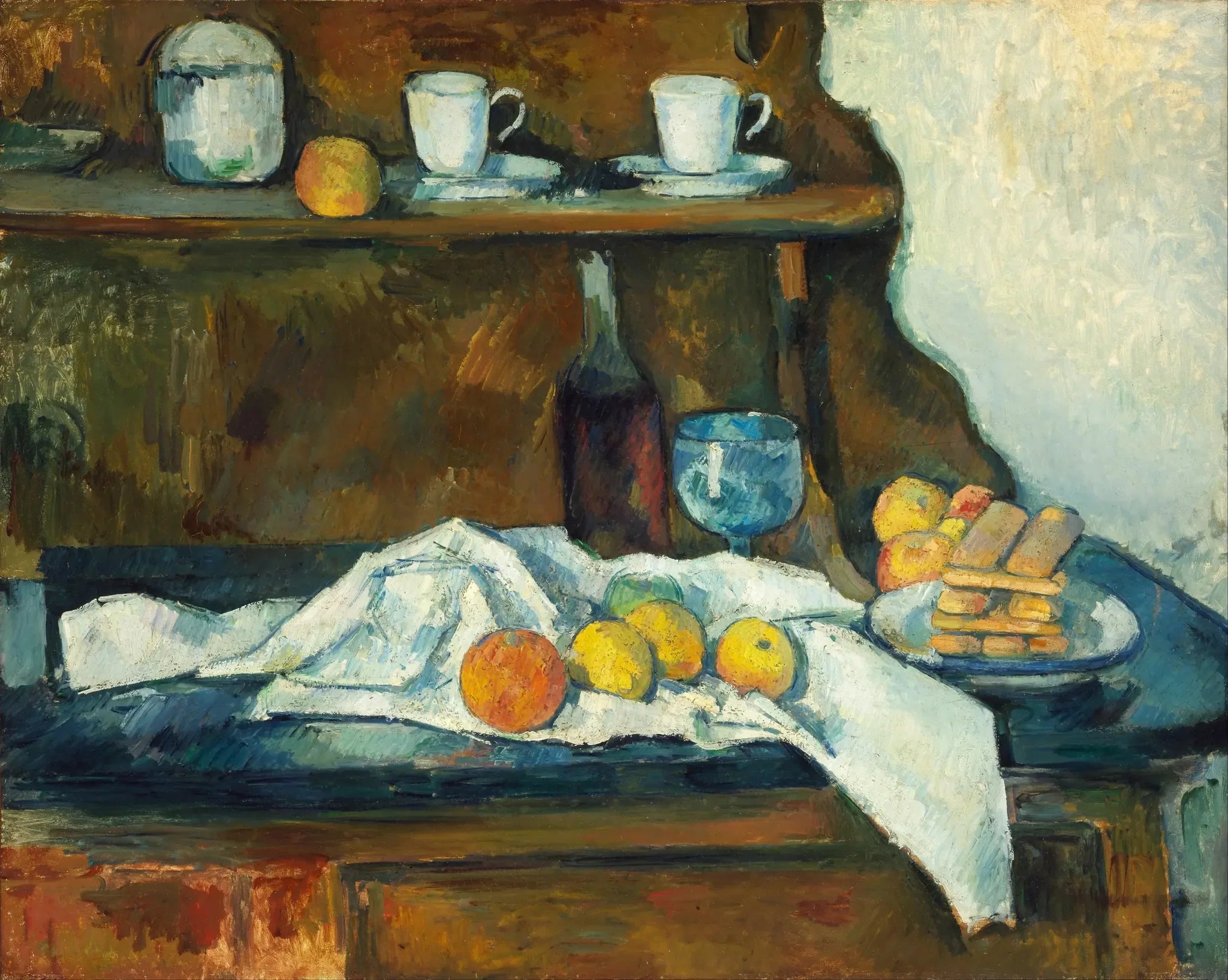 Le Buffet - Paul Cézanne image 1 copie peinte à la main à l’huile