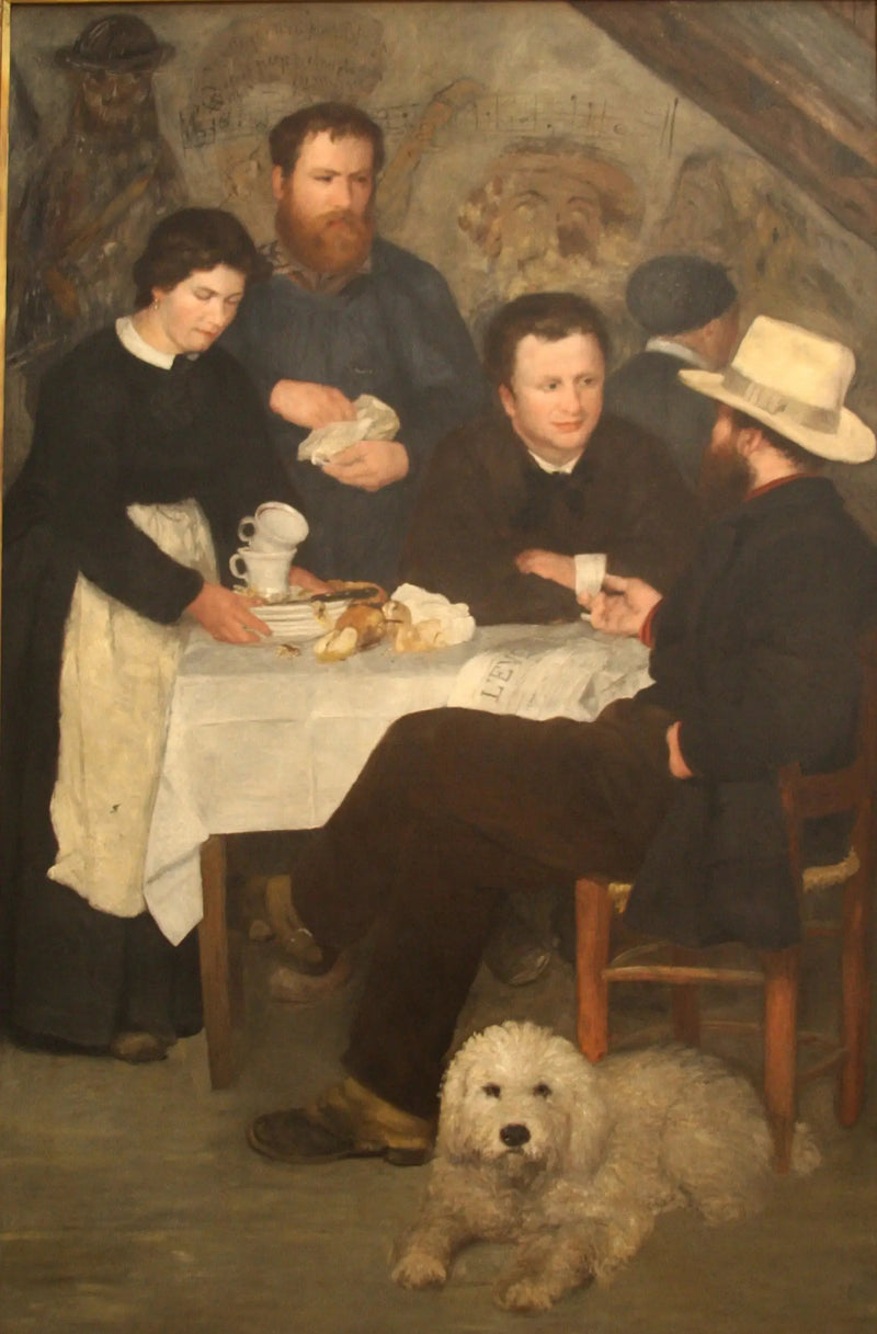Le cabaret de la Mère Antony - Pierre-Auguste Renoir