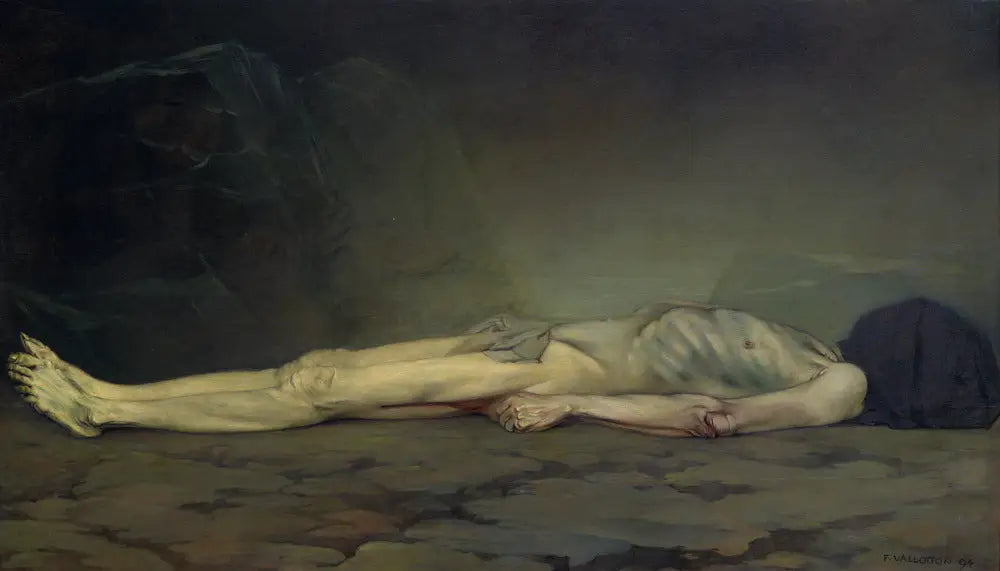 Le Cadavre - Félix Vallotton image 1 reproduction réalisée par Alpha Reproduction