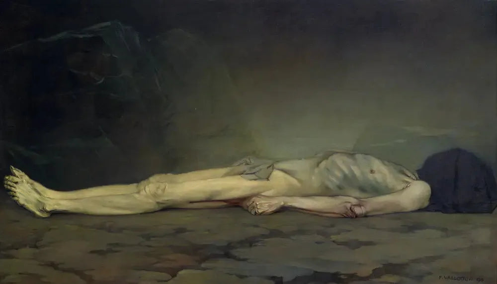Le Cadavre - Félix Vallotton image 1 reproduction réalisée par Alpha Reproduction