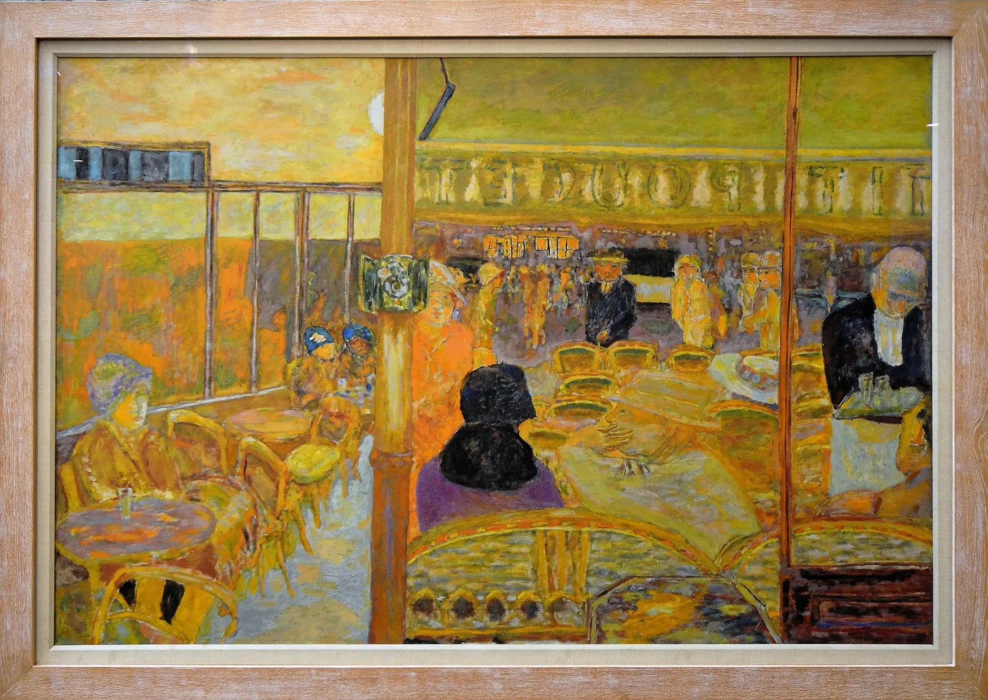 Le Café Au Petit Poucet - Pierre Bonnard image 1 copie de tableau peinte à la main